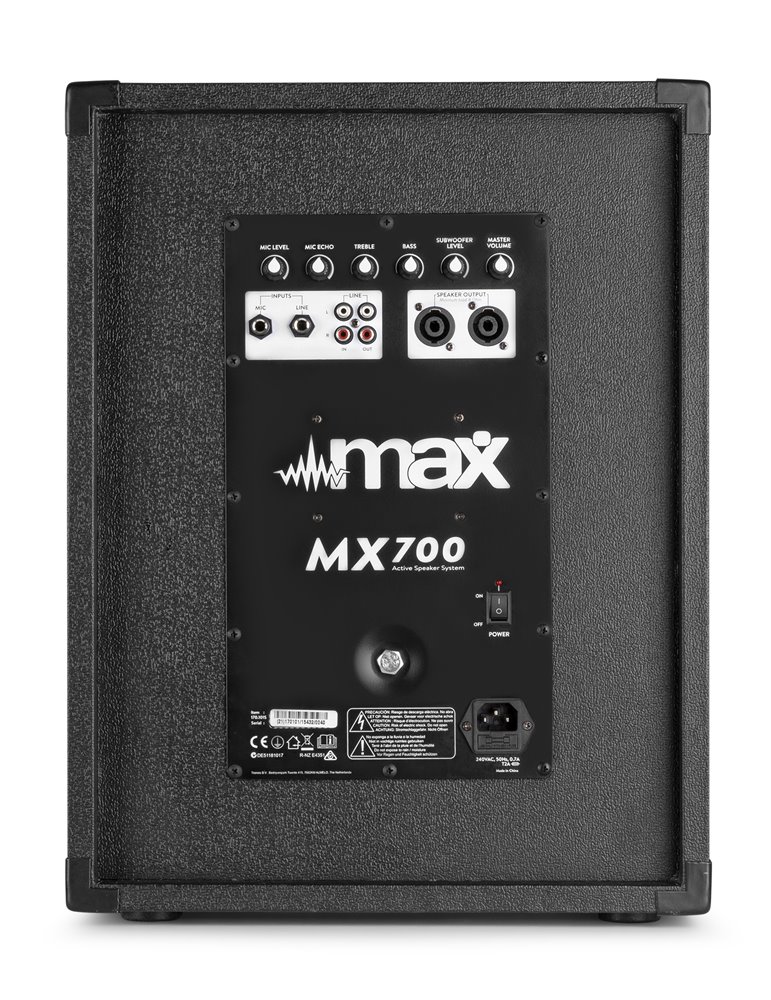 MX700 2.1 Sistema Activo 12”