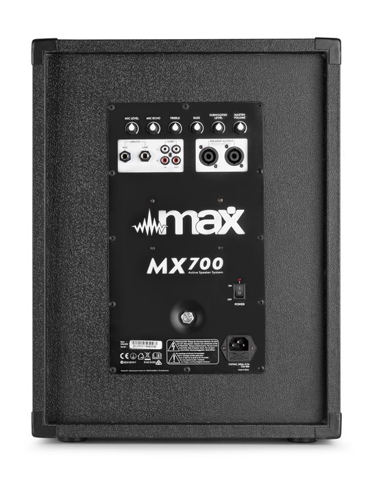 MX700 2.1 Sistema Activo 12”