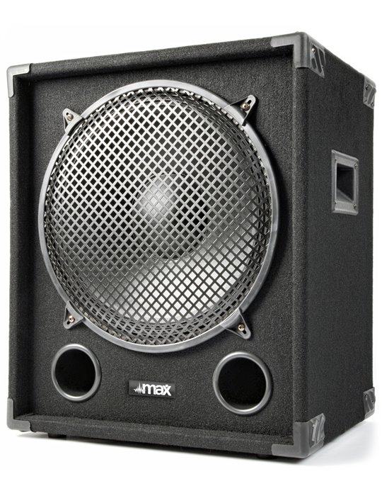 MAX15SUB 15" Subwoofer de 1200W