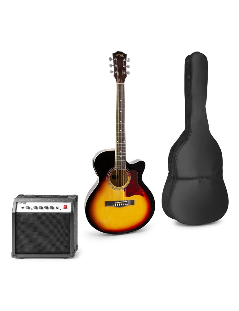 ShowKit Conjunto Guitarra Acústica Electrificada 
