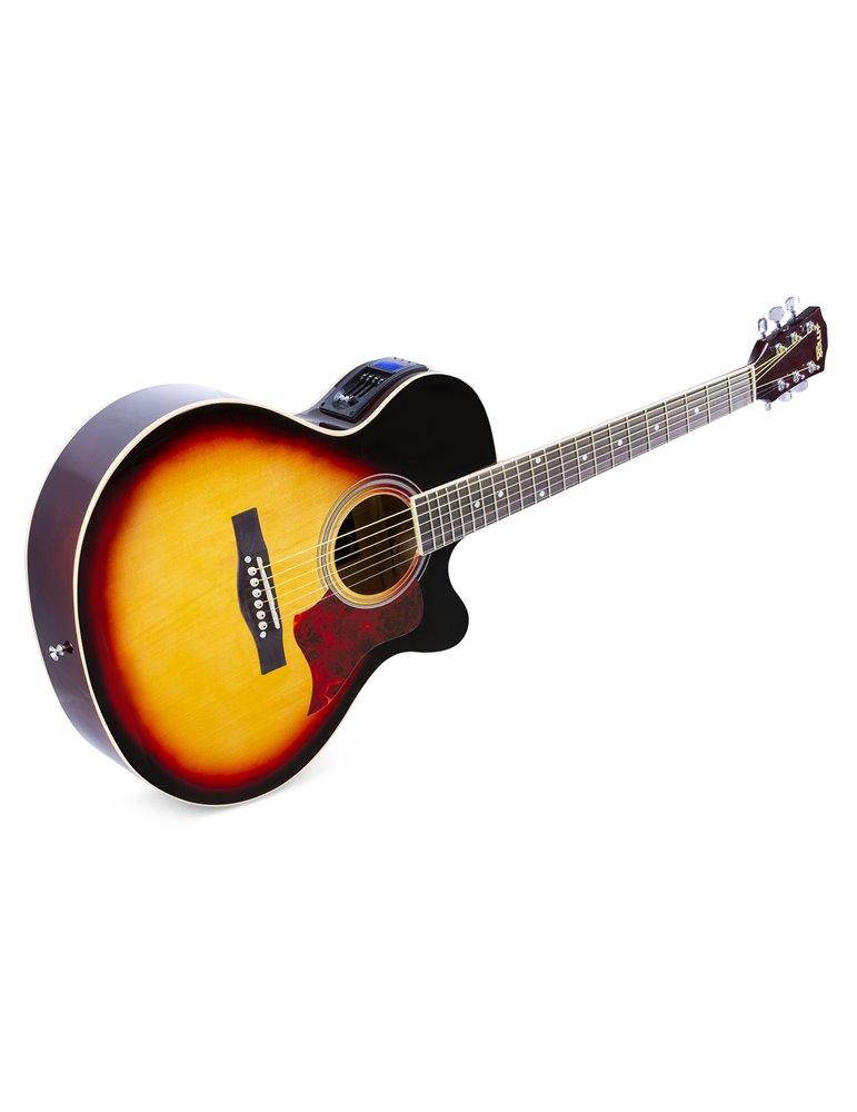 ShowKit Conjunto Guitarra Acústica Electrificada 