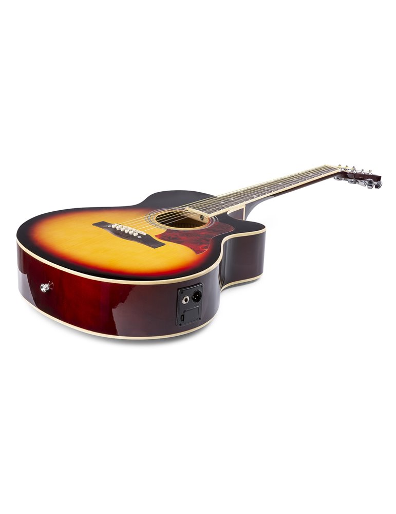 ShowKit Conjunto Guitarra Acústica Electrificada 