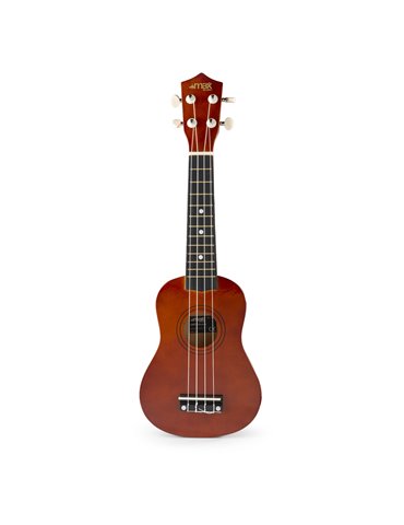 UKEY Ukulele Set Soprano 21" Natural Oscuro 2