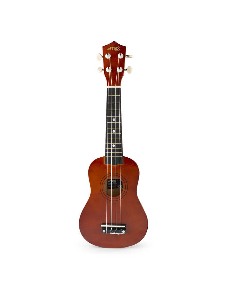 UKEY Ukulele Set Soprano 21" Natural Oscuro