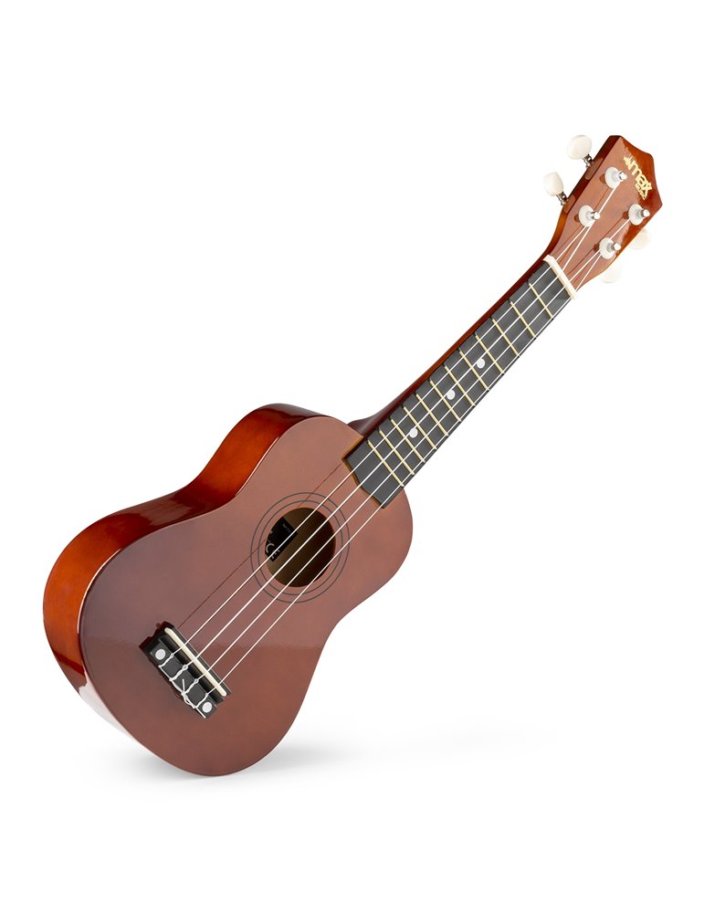 UKEY Ukulele Set Soprano 21" Natural Oscuro