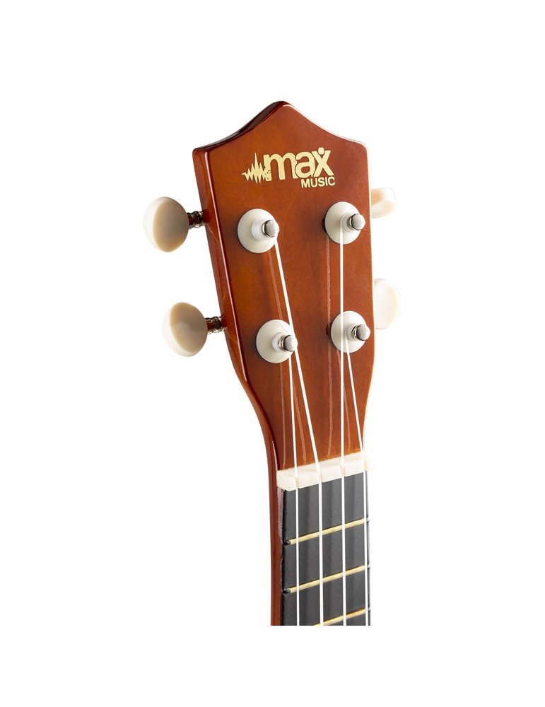 UKEY Ukulele Set Soprano 21" Natural Oscuro