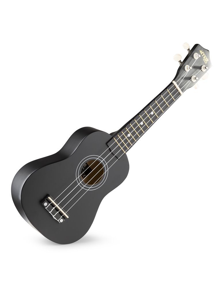 UKEY Ukulele Set Soprano 21" Negro