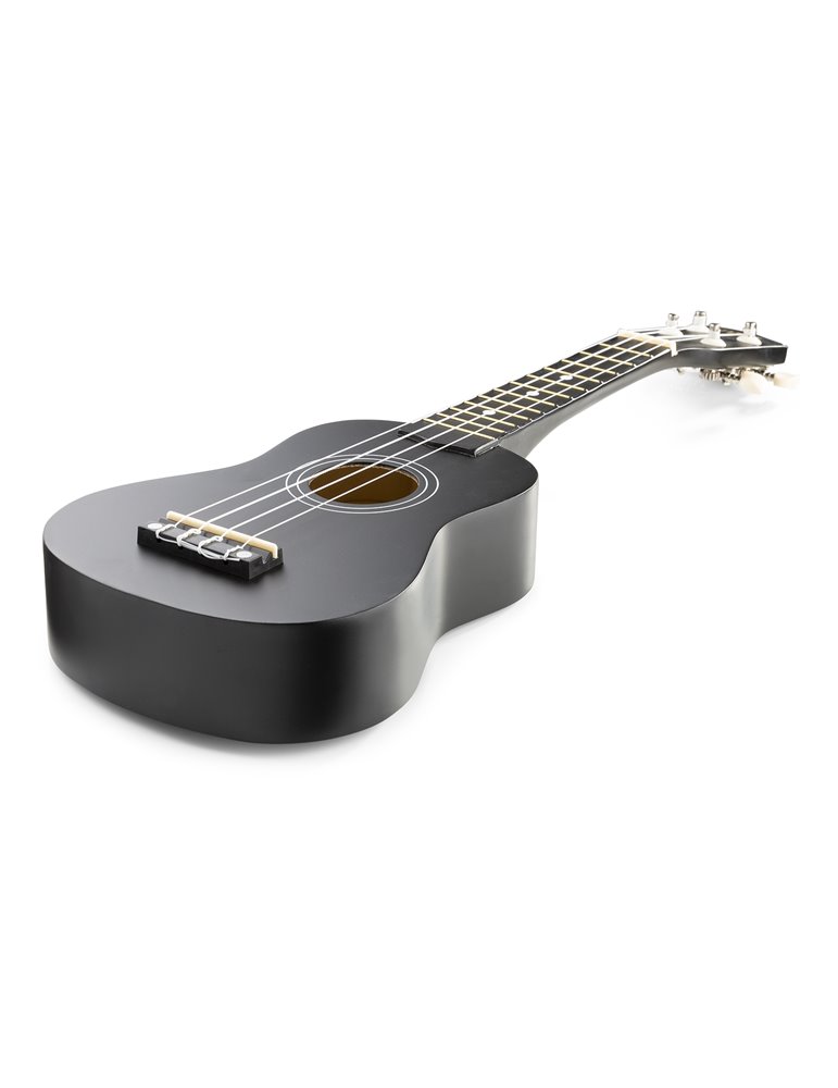 UKEY Ukulele Set Soprano 21" Negro
