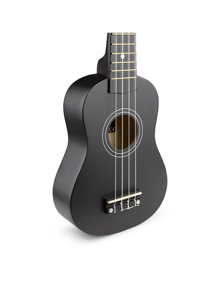 UKEY Ukulele Set Soprano 21" Negro