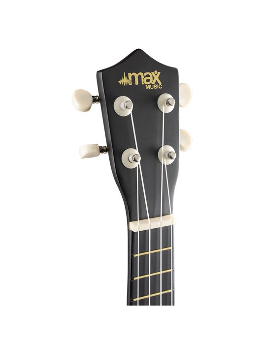 UKEY Ukulele Set Soprano 21" Negro