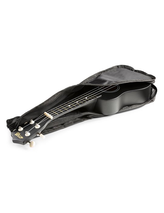 UKEY Ukulele Set Soprano 21" Negro