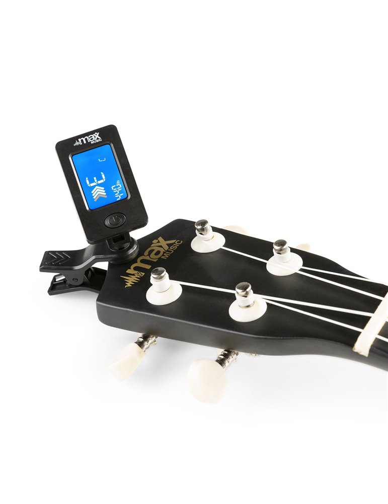 UKEY Ukulele Set Soprano 21" Negro