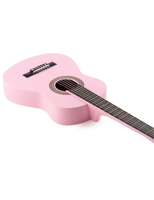 SoloArt Junior 1/4 Conjunto Guitarra Clásica Rosa