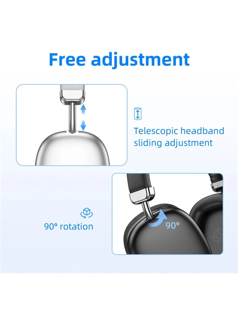 Auriculares inalámbricos HOCO W35 - Negro