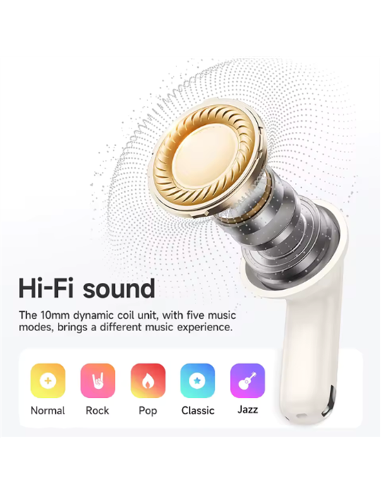 Auriculares inalámbricos HOCO EQ21 - Blanco