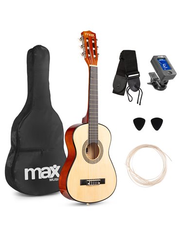 SoloArt Junior 1/4 Conjunto Guitarra Clásica Natural