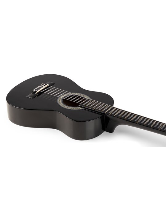 SoloArt Junior 1/4 Conjunto Guitarra Clásica Negro