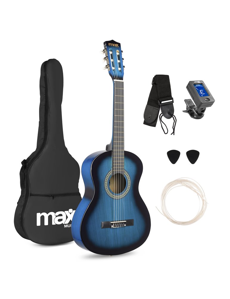 SoloArt Junior 3/4 Conjunto Guitarra Clásica Azul