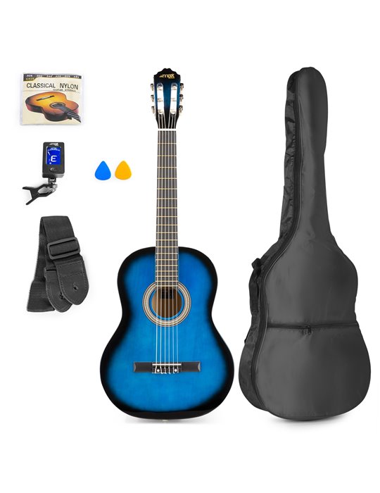 SoloArt Conjunto Guitarra Clásica Azul