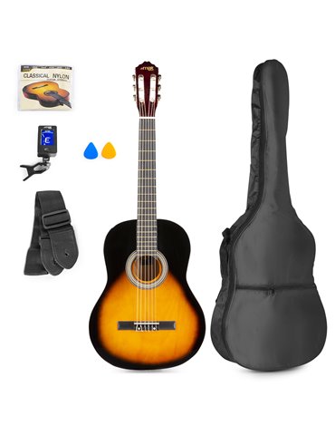 SoloArt Conjunto Guitarra Clásica Sunburst