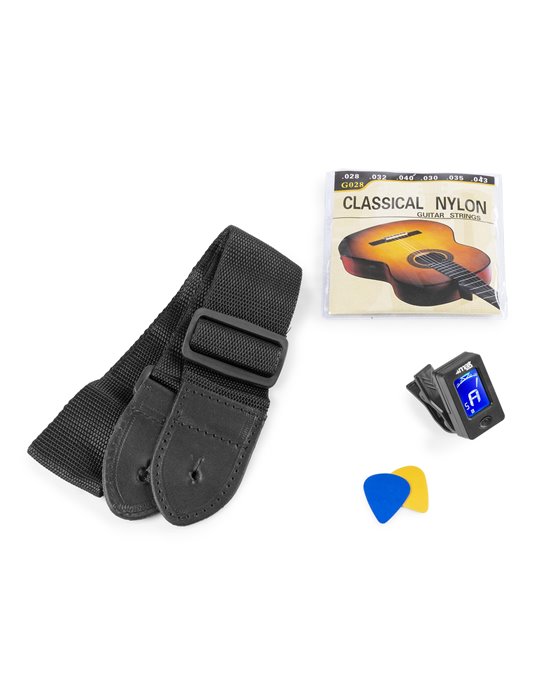 SoloArt Conjunto Guitarra Clásica Natural