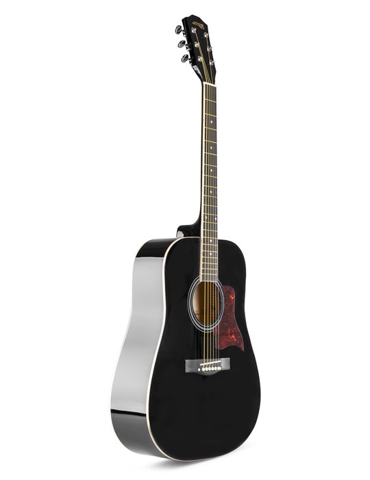 SoloJam Conjunto Guitarra Acústica Negra