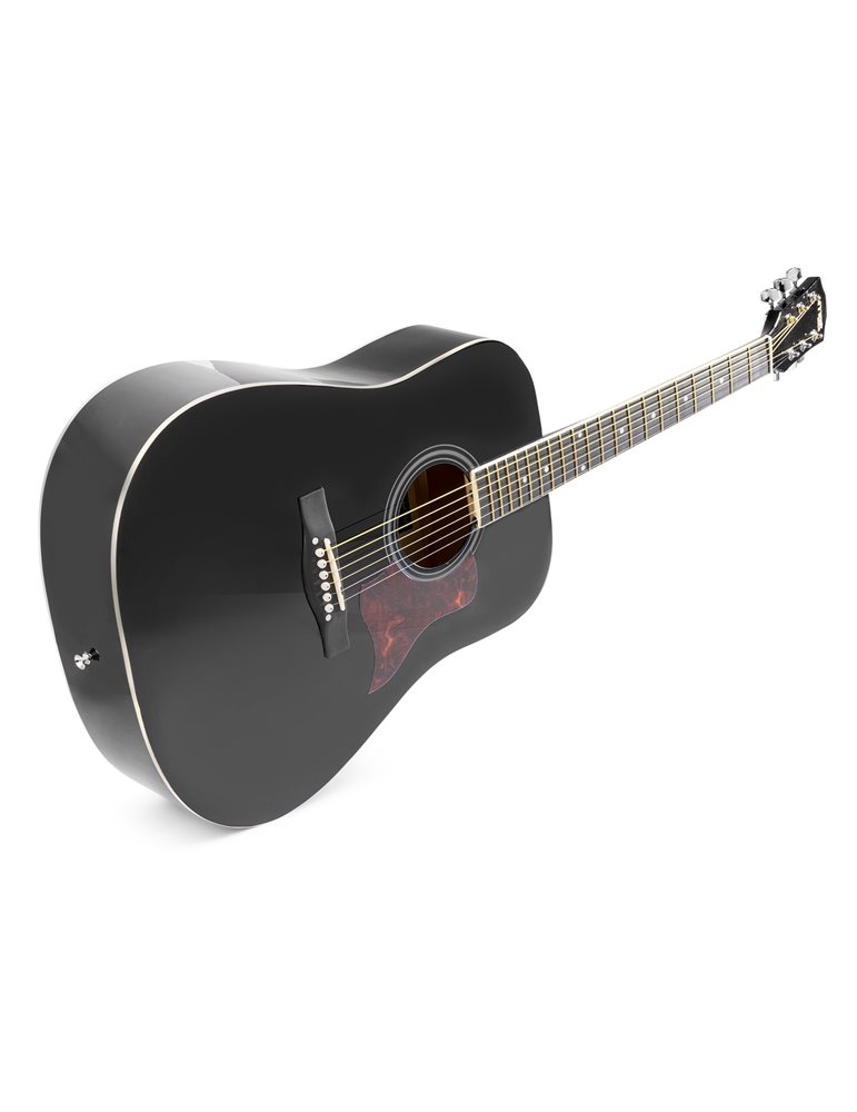 SoloJam Conjunto Guitarra Acústica Negra