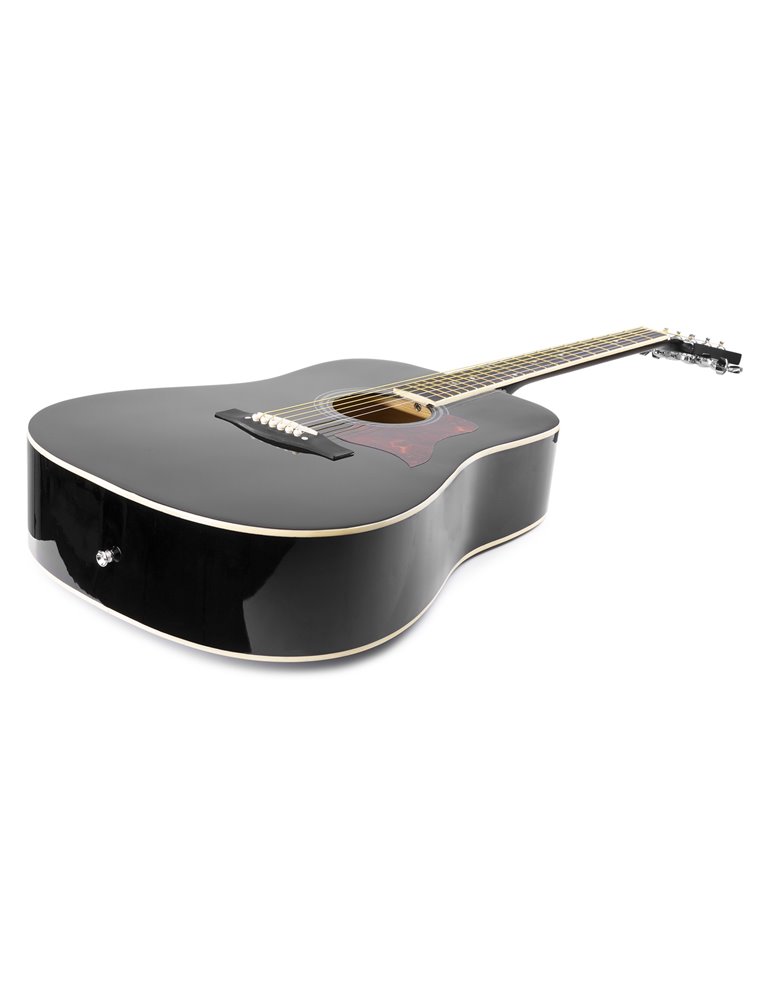 SoloJam Conjunto Guitarra Acústica Negra