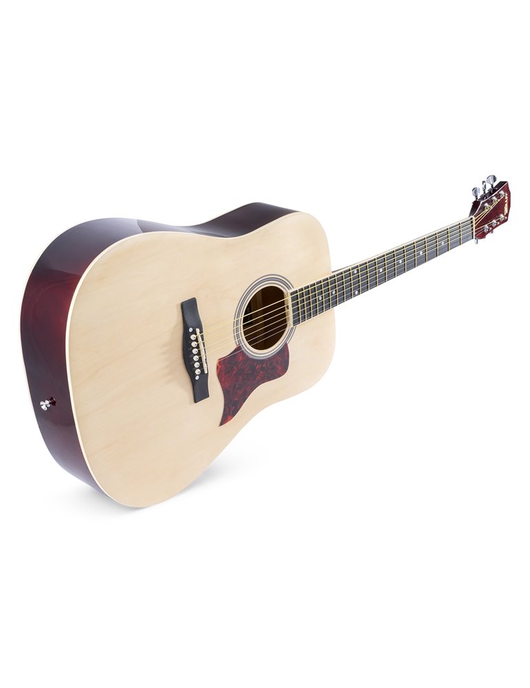SoloJam Conjunto Guitarra Acústica Natural