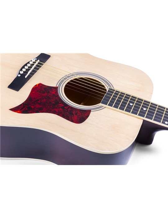 SoloJam Conjunto Guitarra Acústica Natural