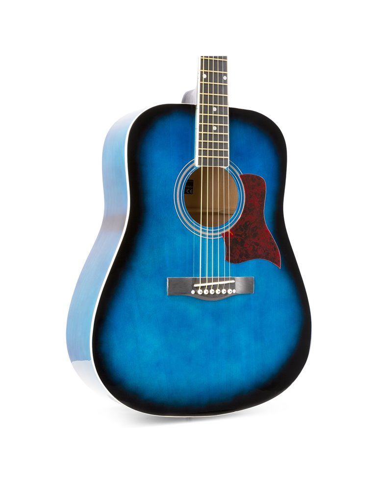 SoloJam Conjunto Guitarra Acústica Azul