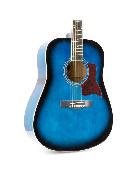 SoloJam Conjunto Guitarra Acústica Azul