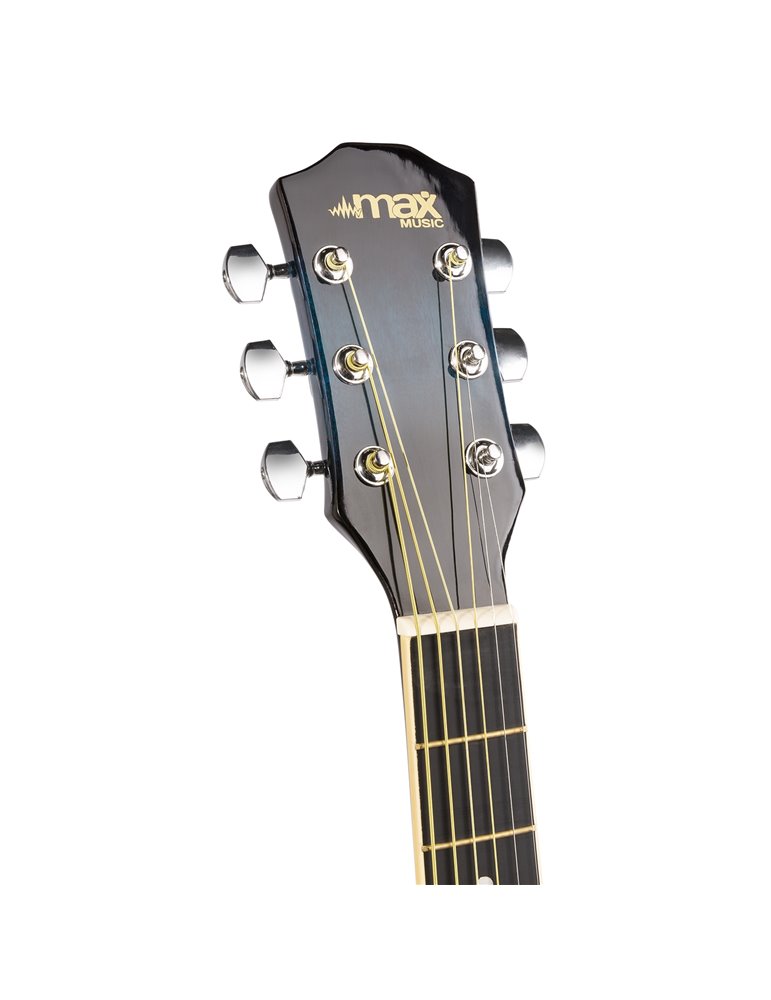 SoloJam Conjunto Guitarra Acústica Azul