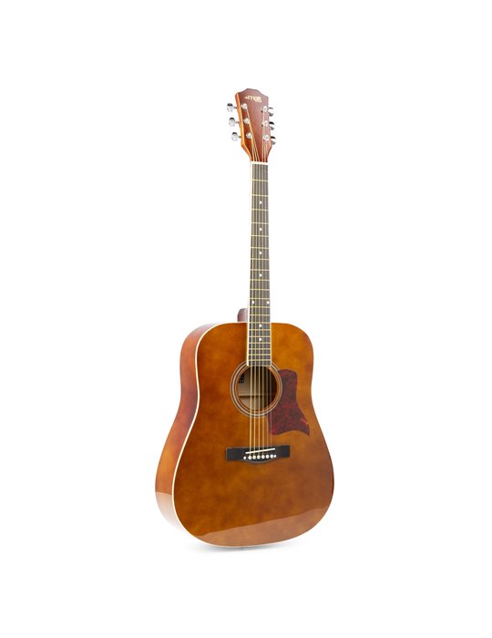 SoloJam Conjunto Guitarra Acústica Natural Oscura
