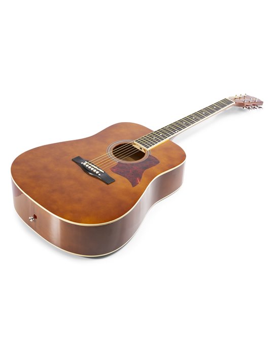 SoloJam Conjunto Guitarra Acústica Natural Oscura