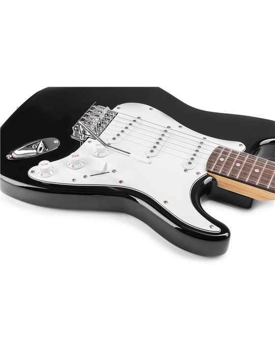 GigKit Conjunto Guitarra Eléctrica Negro