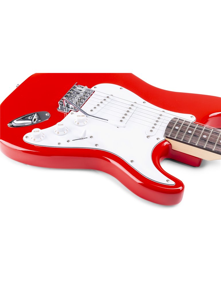 GigKit Conjunto Guitarra Eléctrica Rojo