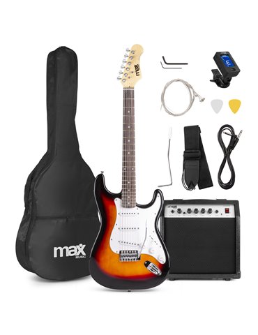 GigKit Conjunto Guitarra Eléctrica Sunburst