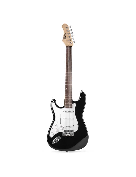 GigKit Conjunto Guitarra Eléctrica Negro Zurdo