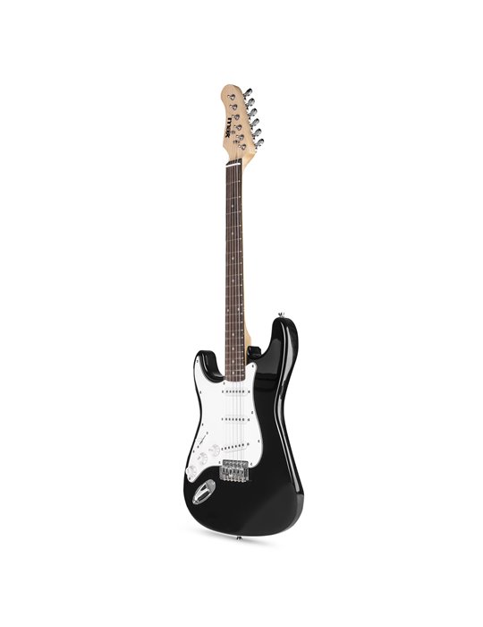 GigKit Conjunto Guitarra Eléctrica Negro Zurdo