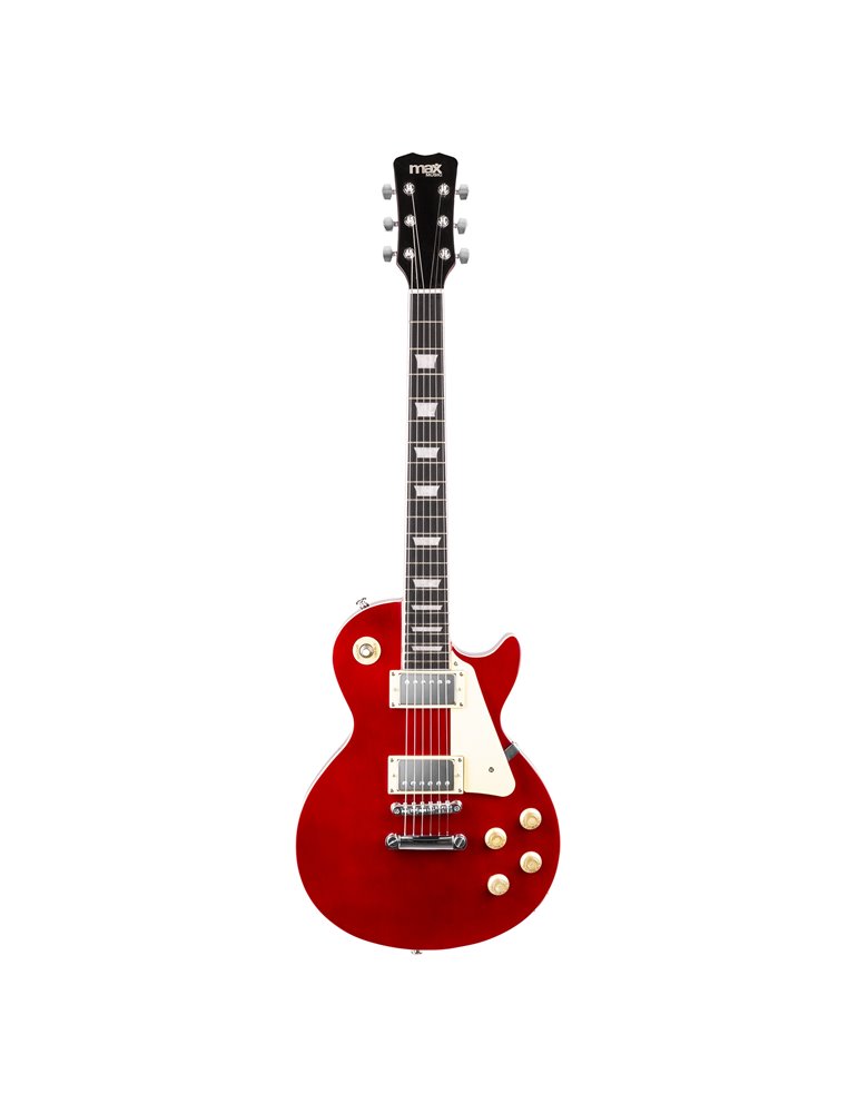 GigKit Guitarra Eléctrica SC Rojo Oscuro