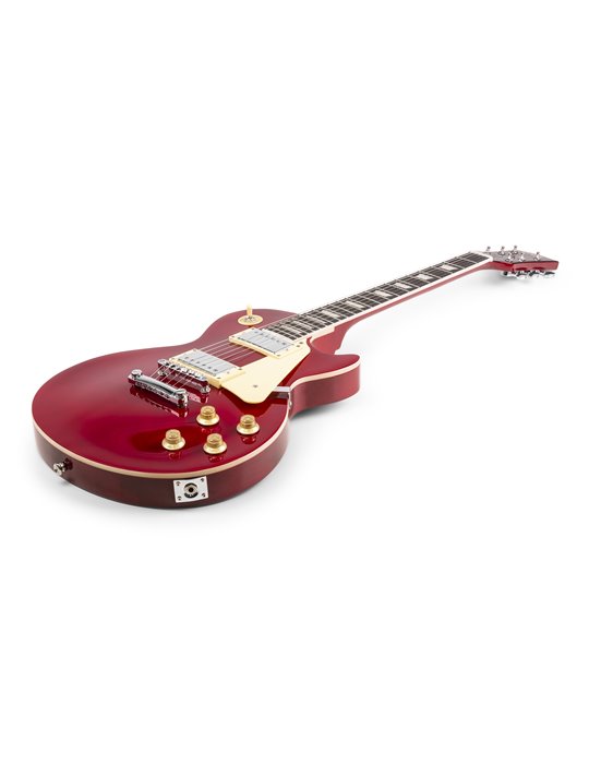 GigKit Guitarra Eléctrica SC Rojo Oscuro