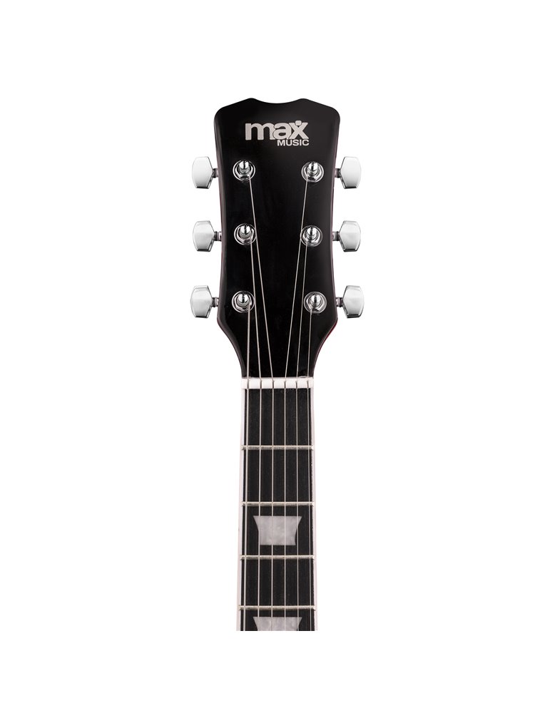 GigKit Guitarra Eléctrica SC Rojo Oscuro