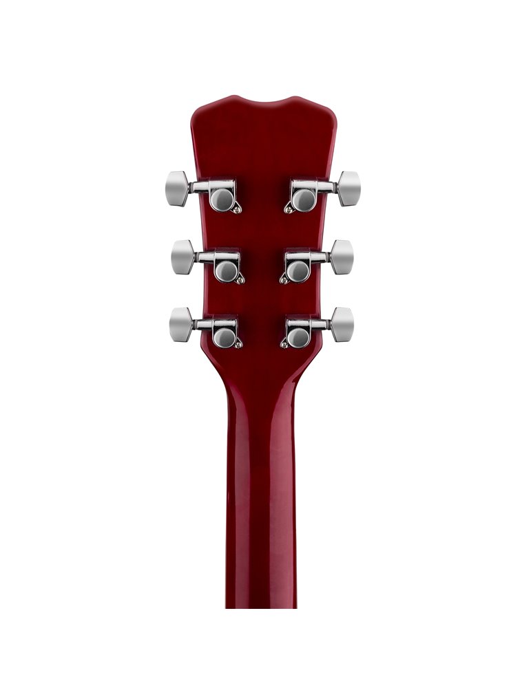 GigKit Guitarra Eléctrica SC Rojo Oscuro