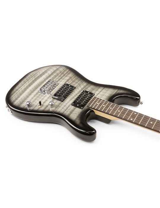 GigKit Guitarra Eléctrica estilo acolchado Negro