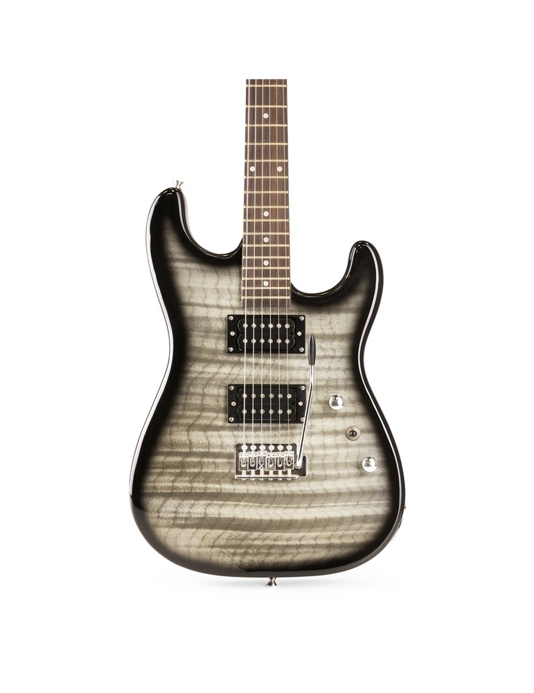 GigKit Guitarra Eléctrica estilo acolchado Negro