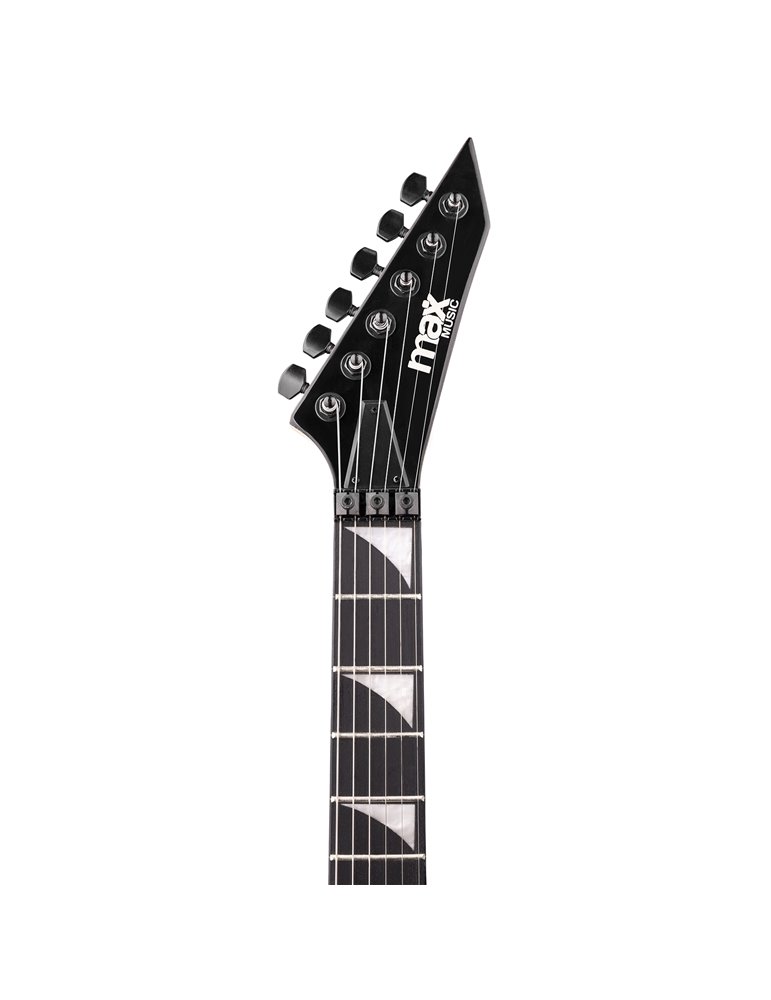 GigKit Guitarra Eléctrica estilo Rock Negra
