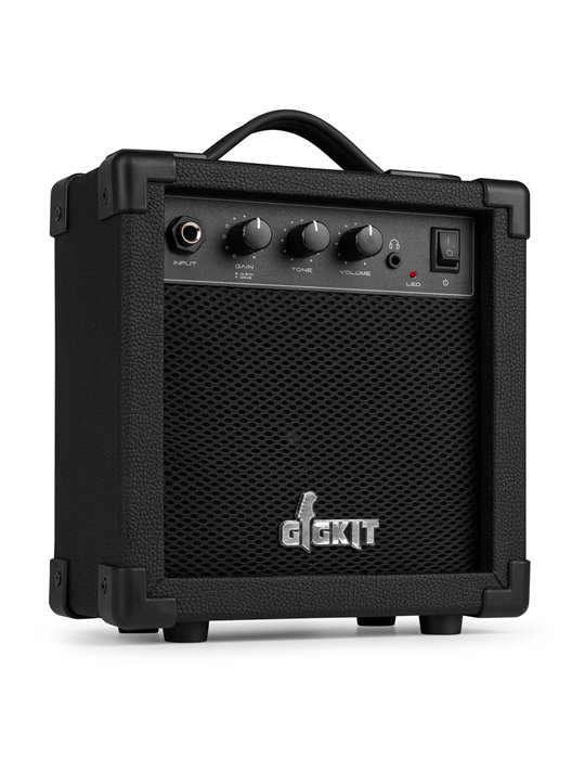 GigKit Junior Conjunto Guitarra Eléctrica Azul 3/4