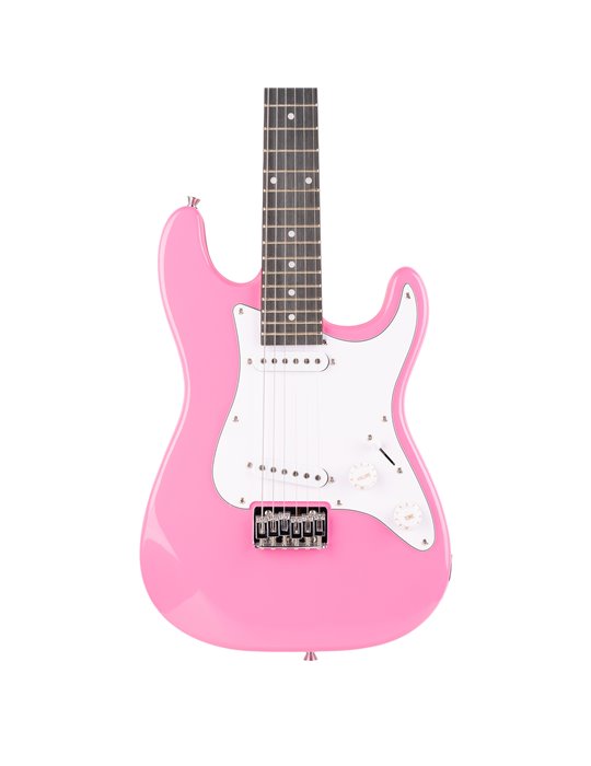 GigKit Junior Conjunto Guitarra Eléctrica Rosa 3/4