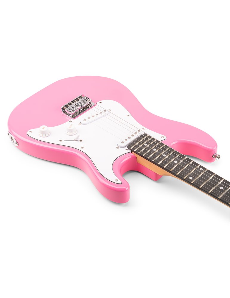 GigKit Junior Conjunto Guitarra Eléctrica Rosa 3/4